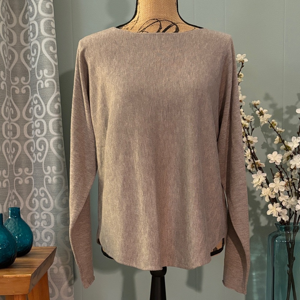 Magaschoni Drop Shoulder Cashmere Blend Sweater